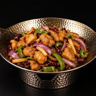 A40.Wok De Pollo Sichuan