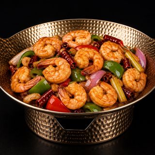 A42.Wok De Langostinos Sichuan