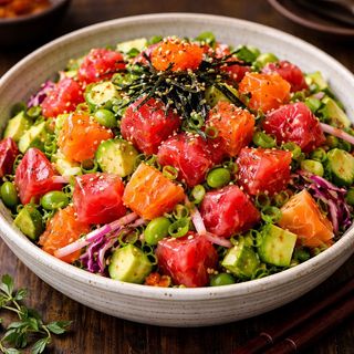 6.Ensalada Mixta De Atún Y Salmón