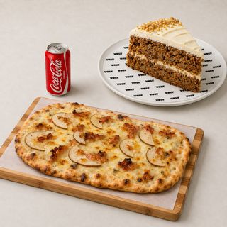 Combo Pinsa + Bebida + Postre