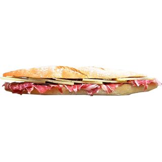 Bocadillo de jamón de cebo