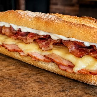 Bocadillo de lomo embuchado