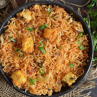 Paneer biryani