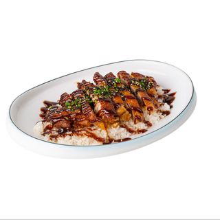 Pato con salsa hoisin