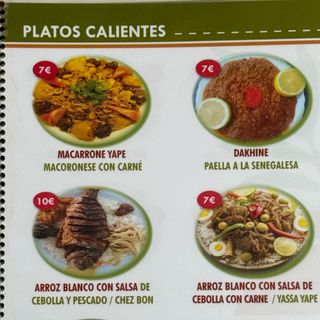 Platos calientes