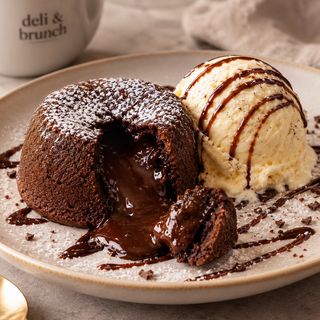 Culant de chocolate con helado