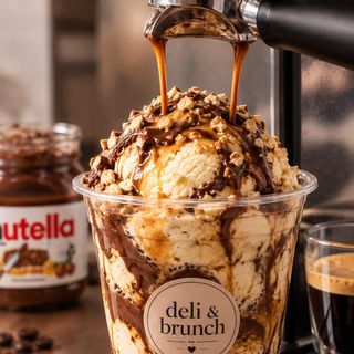 Cafe affogato