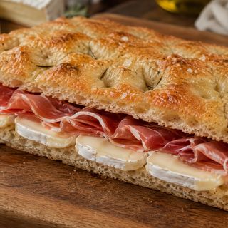 Focaccia Brie And Parma Ham
