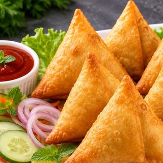 Samosa de pollo/chicken samosa
