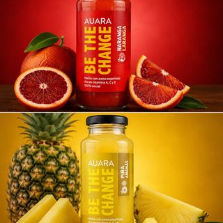 Zumo del piña ananàs,sumo del naranja laranja