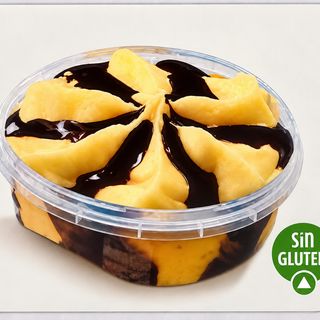 VANILLA CON SALSA CHOCOLATE