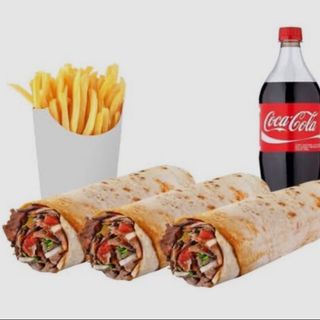 Oferta de 3 durum kebab