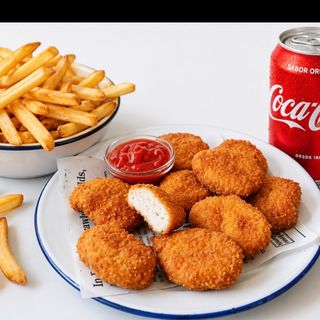 Menú nuggets de pollo