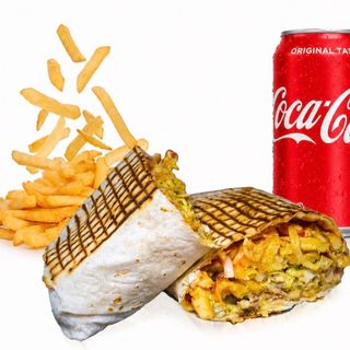 Menú taco de kebab
