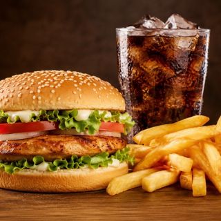 Menú hamburguesa de ternera