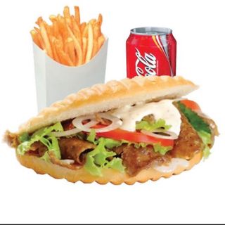 Menu doner kebab