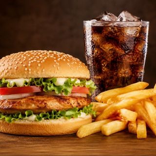 Menu Hamburguesa de pollo