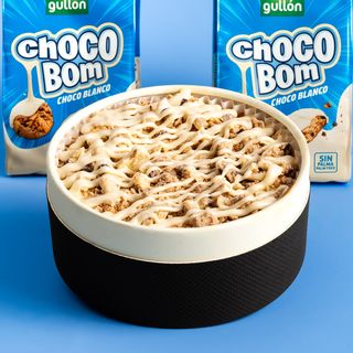 Tarta pequeña de ChocoBom chocolate blanco