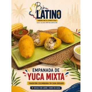 Empanada De yuca Crujiente "mixta" (1 Uds.)