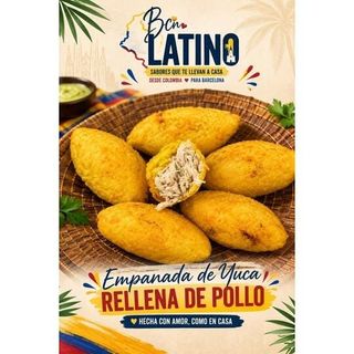 Empanada De yuca Crujiente "pollo" (1 Uds.)
