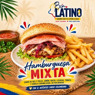 Hamburguesa Mixta