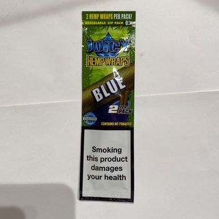 JUICY 2 HEMP WRAPS BLUE