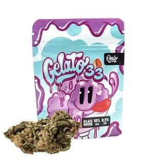ONLY CBD FLORES  GELATO’33 1gm