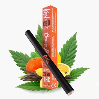 KUSH VAPE 0%THC 40% CBD ORANGE RUNTZ 200mg