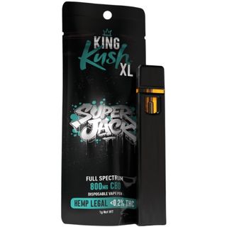 KING KUSH VAPE XL 0..2 THC SUPER JACK 800mg
