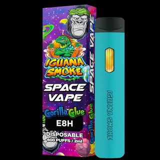 IGUANA SMOKE VAPE GORILLA GLUE E8H 600 PUFFS