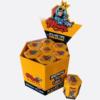 MONKEY KING READY TO USE ROLLED TIPS UNBLEACHED