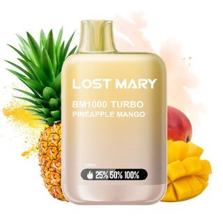 LOST MARY BM 1000 TURBO PINEAPPLE MANGO 1000 PUFFS