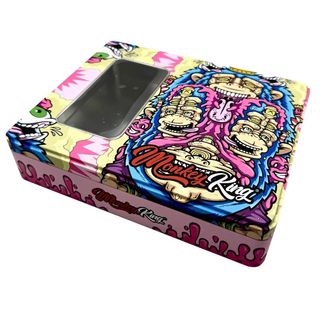 MONKEY KING BIG CAJA METALICA PINK
