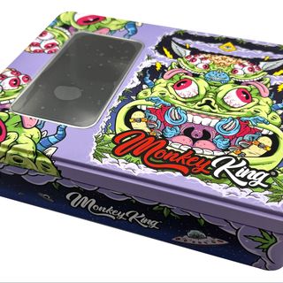 MONKEY KING BIG CAJA METALICA PURPLE
