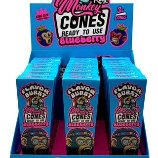 MONKEY KING CONES FLAVOR BURST BLUEBERRY