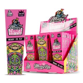 MONKEY KING 3X CONES PINK