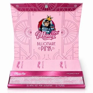 MONKEY KING BILLIONAIRE XL PAPEL +TIPS PINK