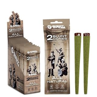 G•ROLLZ 2 BLUNT CONES ALL NATURAL