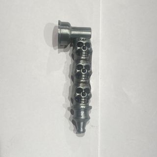 CHAMP HIGH METAL PIPE SKULL SILVER