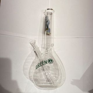 BONG CRISTAL GREEN HAMP