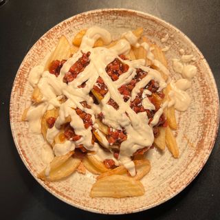 Patatas bacon y ranchera