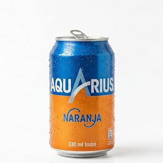 Aquarius de naranja