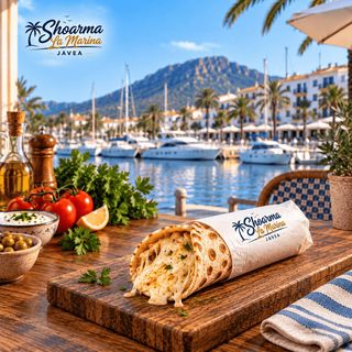 Shawarma Wrap with Cheese