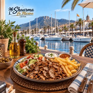 La Marina Shawarma (shoarma) Platter