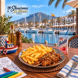 Fries with Satay