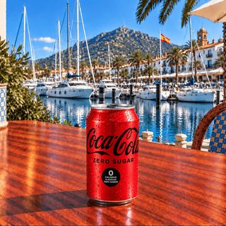 Can of Coca Cola Zero
