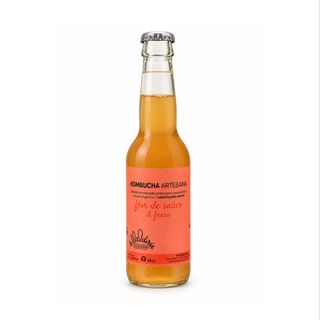 Kombucha Artesanal La Lleidiría Fresa & Flor De Saúco 33cl.