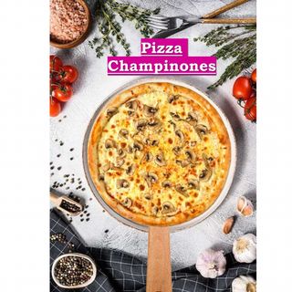 (37).Pizza Champinones
