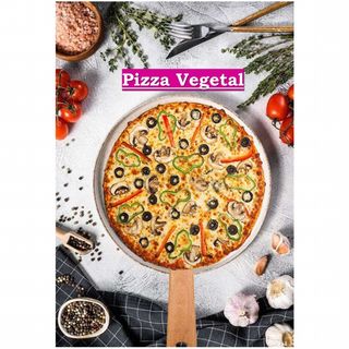 (39). Pizza Vegetal