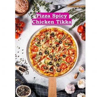 (34).Pizza Spicy Chicken Tikka